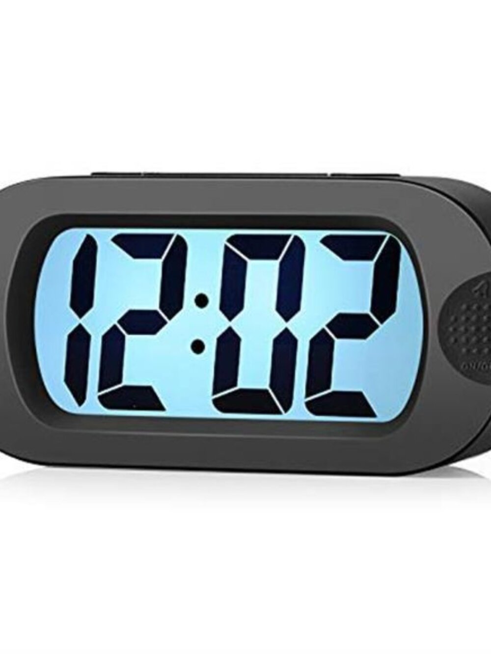 Kids Digital Alarm Clock Large LCD Travel Clock Snooze Night Light Bedroom Clock
